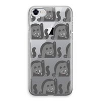 Cats: iPhone 8 Transparant Hoesje