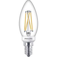 Philips Lighting 871951432415200 LED-lamp Energielabel D (A - G) E14 Kaars 2.5 W = 25 W Warmwit (Ø x l) 35 mm x 97 mm 1 stuk(s) - thumbnail