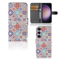 Samsung Galaxy S24 Plus | Bookcase | Tiles Color