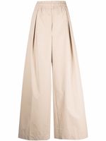 ASPESI pantalon ample évasé - Tons neutres