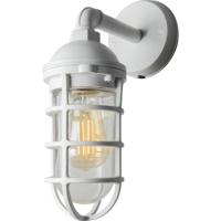 Konstsmide Olbia 7355-250 Buitenlamp (wand) E27 20 W Wit