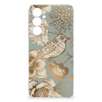 TPU Case voor Samsung Galaxy A54 5G Vintage Bird Flowers