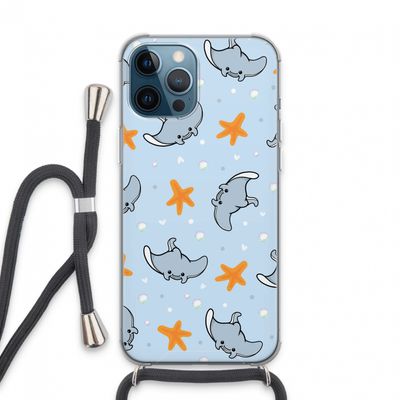 Manta: iPhone 13 Pro Max Transparant Hoesje met koord