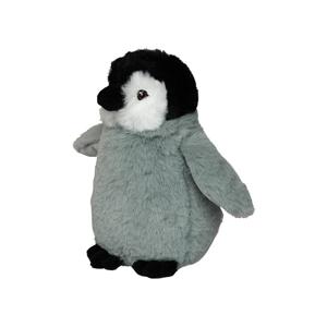 Nature Planet Pluche Pinguin kuiken - dieren knuffels - 17 cm - pooldier knuffel