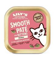 LILY'S KITCHEN CAT KITTEN SMOOTH PATE CHICKEN