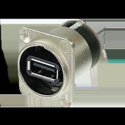 Neutrik Neutrik USB D-size voor inbouw van usb aansluiting