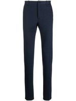 Incotex pantalon droit à carreaux - Bleu