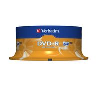 VERBATIM 43522 (VE25)  - DVD-R 120min 11-020-065 (quantity: 25) - thumbnail