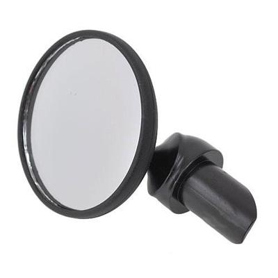 Busch & Muller Bumm spiegel 80mm rond bev.in stuur zwart 903/2
