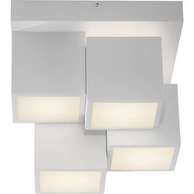 Just Light 14114-16 TETRIS LED-plafondlamp LED LED vast ingebouwd 17 W Wit