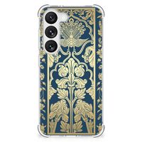 Samsung Galaxy S23 Case Beige Flowers - thumbnail