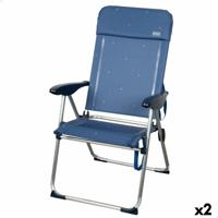 Strandstoel Aktive 48 x 110 x 65 cm (2 Stuks)