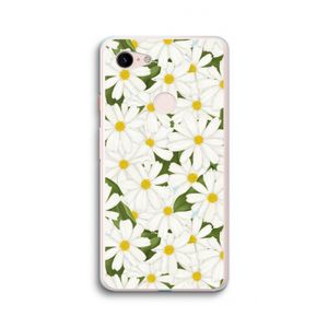 Summer Daisies: Google Pixel 3 XL Transparant Hoesje
