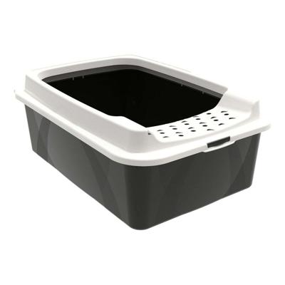 Kattenbak Rotho My Pet Bonnie Eco Wit/Zwart 57,2 x 39,3 x 20,9 cm