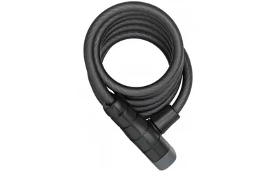 Spiraalslot Abus Primo 5510K/180/10 - Zwart