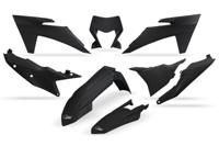 UFO PLAST kappenset trim kit ufo ktm black