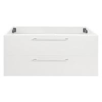 Differnz Somero onderkast 2 lades | hoogglans wit | 60 cm