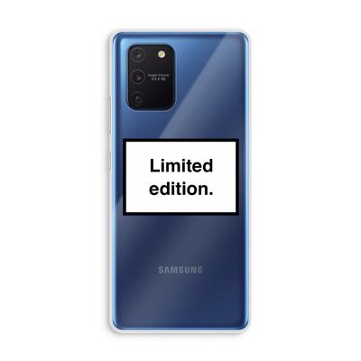 Limited edition: Samsung Galaxy Note 10 Lite Transparant Hoesje
