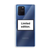 Limited edition: Samsung Galaxy Note 10 Lite Transparant Hoesje