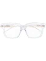 Kuboraum lunettes de vue à monture transparente - Blanc