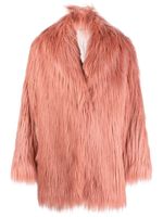 Philosophy Di Lorenzo Serafini manteau oversize en fourrure artificielle - Rose