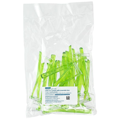 Curaprox Curaprox Prime Refill 011 Lime groen - 25 stuks met houder