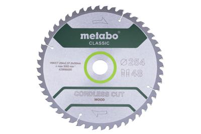 Metabo Accessoires Cirkelzaagblad CordlessCutClassic Ø 254x30 48 WZ 5° /B - 628691000