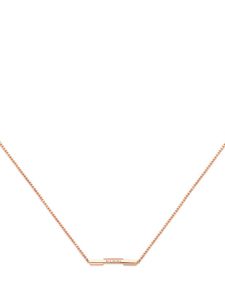 Gucci collier Link to Love en or rose 18ct