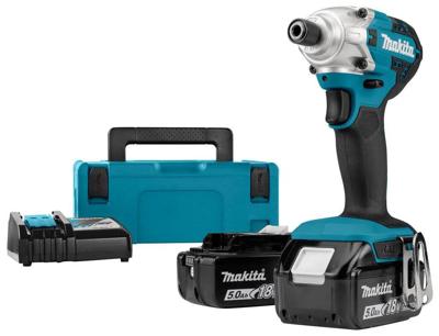 Makita DTD156RTJ Accu slagschroevendraaier 155Nm 18V 5.0Ah in Mbox