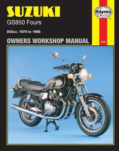 Suzuki GS850 Fours (78 - 88) 0536