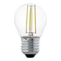 Lichtbron filament E27 kogel 470LM