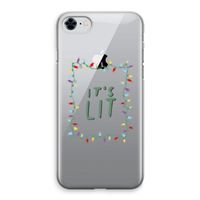 It's Lit: iPhone 8 Transparant Hoesje