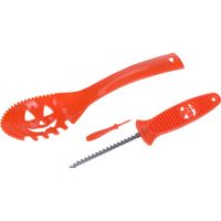 3x stuks pompoen snijsetjes 4-delig 3x stuks pompoen snijsetjes 4-delig
