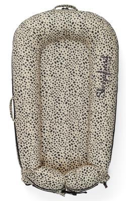 DockAtot Sleepyhead Deluxe+ Painted Spot babynestje met dierenprint - ademend materiaal - 0 tot 8 maanden