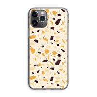 Terrazzo N°13: iPhone 11 Pro Max Transparant Hoesje