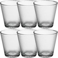 Secret de Gourmet Waterglazen / sapglazen Benit - 6x stuks - 250 ml - Drinkglazen