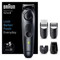 Braun BeardTrimmer 5 Baardtrimmer Series 5 BT5420, Trimmer Voor Heren met Stylingtools en 100 Minuten Gebruiksduur - thumbnail