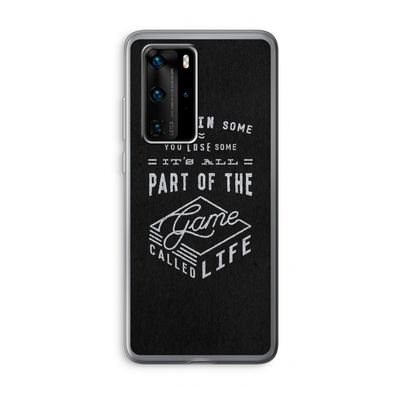 Life: Huawei P40 Pro Transparant Hoesje