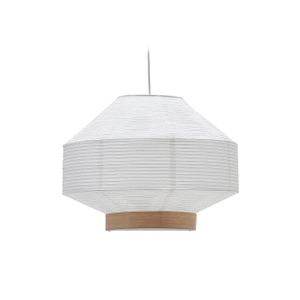 Kave Home Lampenkap Hila Papier, Ø55cm - Wit