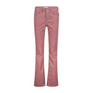 Red Button - Oud roze Broek flared babycord - Maat 44