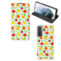 Samsung Galaxy S21 FE Flip Style Cover Fruits - thumbnail