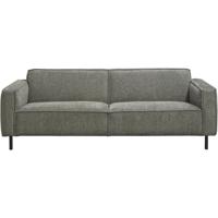 Leen Bakker - Bank Madison 4-zits - Maggy - Stof - Grijs - 90x223x77 Cm
