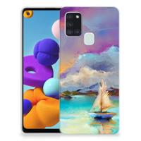 Smartphone hoesje Samsung Galaxy A21s Boat