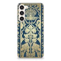 Samsung Galaxy S23 Plus | TPU Case | Beige Flowers