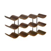 Flessenrek Andrea House Walnoot 42 x 16 x 23 cm