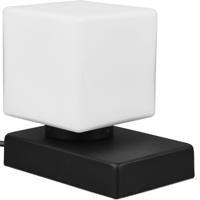 LED Tafellamp Mat Zwart - E14 Fitting - Modern Metaal Design