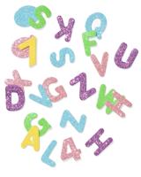 HEMA Foam Stickers Alfabet Glitter
