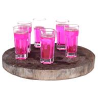 Alessandro Shotglaasjes Casablanca - 12x stuks - glas - 50 ml - borrelglazen - likeurglazen Alessandro Shotglaasjes Casablanca - 12x stuks - glas - 50 ml - borrelglazen - likeurglazen