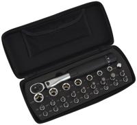 Radon comp torque wrench 1/4" 2-24 nm + 25-piece bit selection