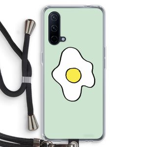 Spiegelei: OnePlus Nord CE 5G Transparant Hoesje met koord